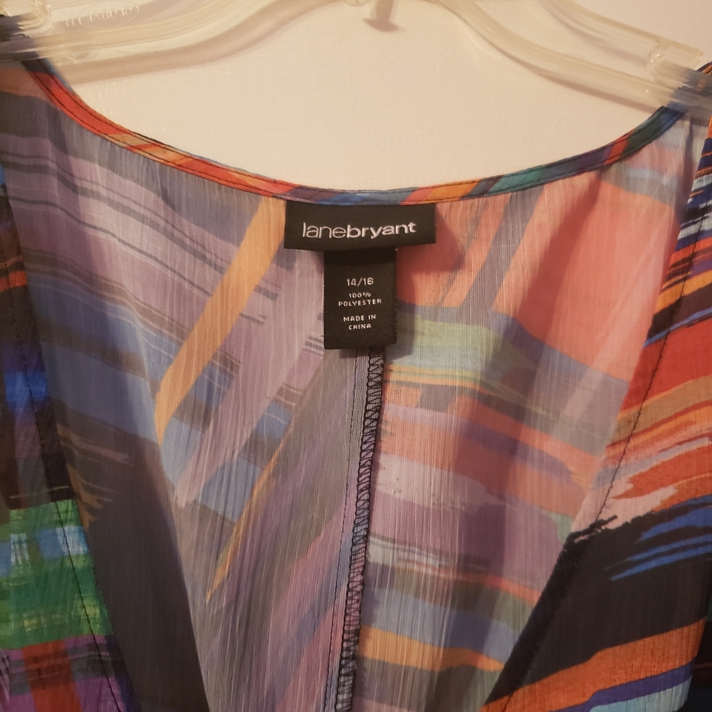 Multi color blouse - Picture 3 of 3